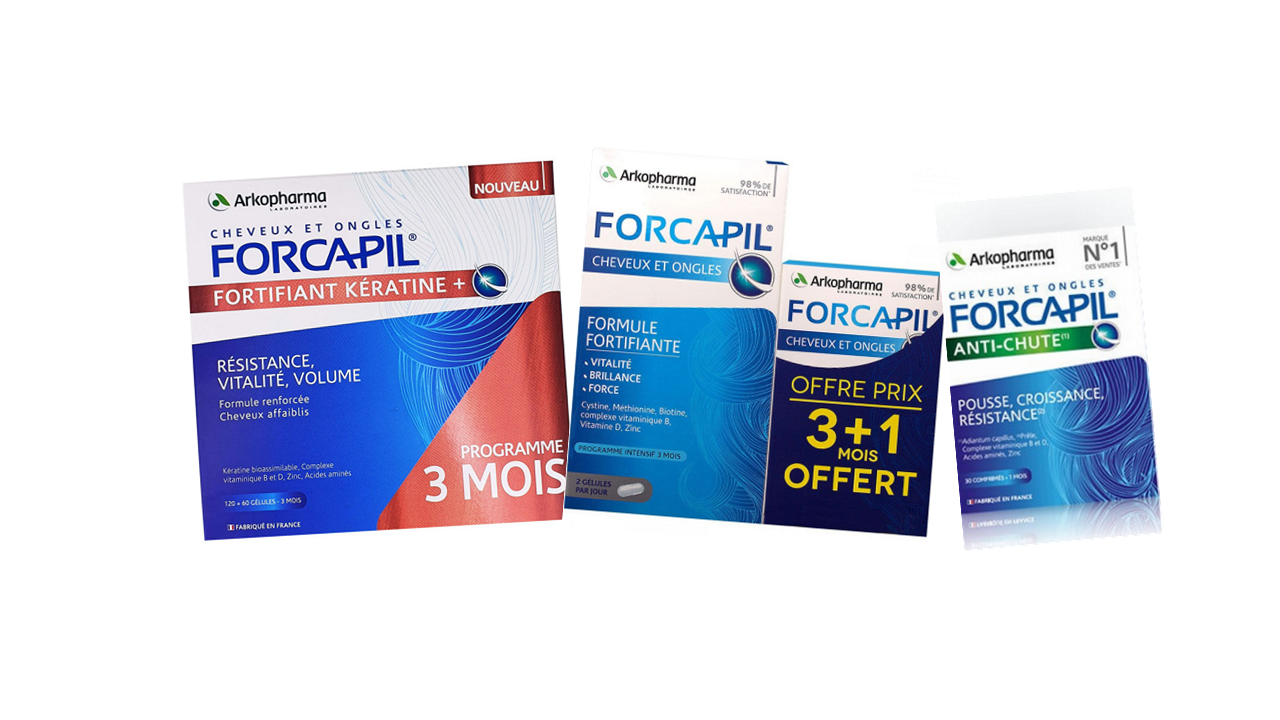 image Forcapil  Antichute, Fortifiant et Fortifiant keratine +